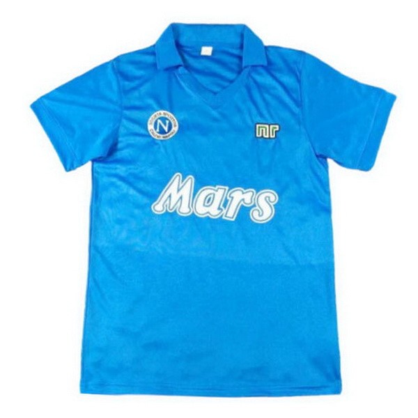 Camiseta Napoli Replica Primera Ropa Retro 1998 1999 Azul